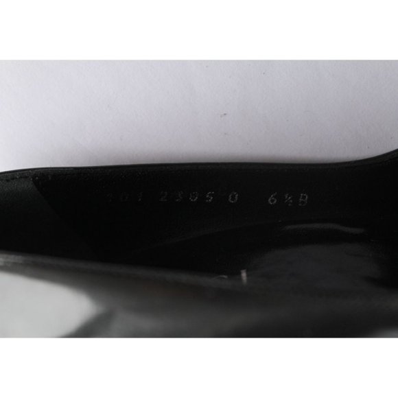 Gucci by Tom Ford 1998 F/W Runway Leather Pumps Dark Grey Size 6.5 Vintage - Picture 8 of 10